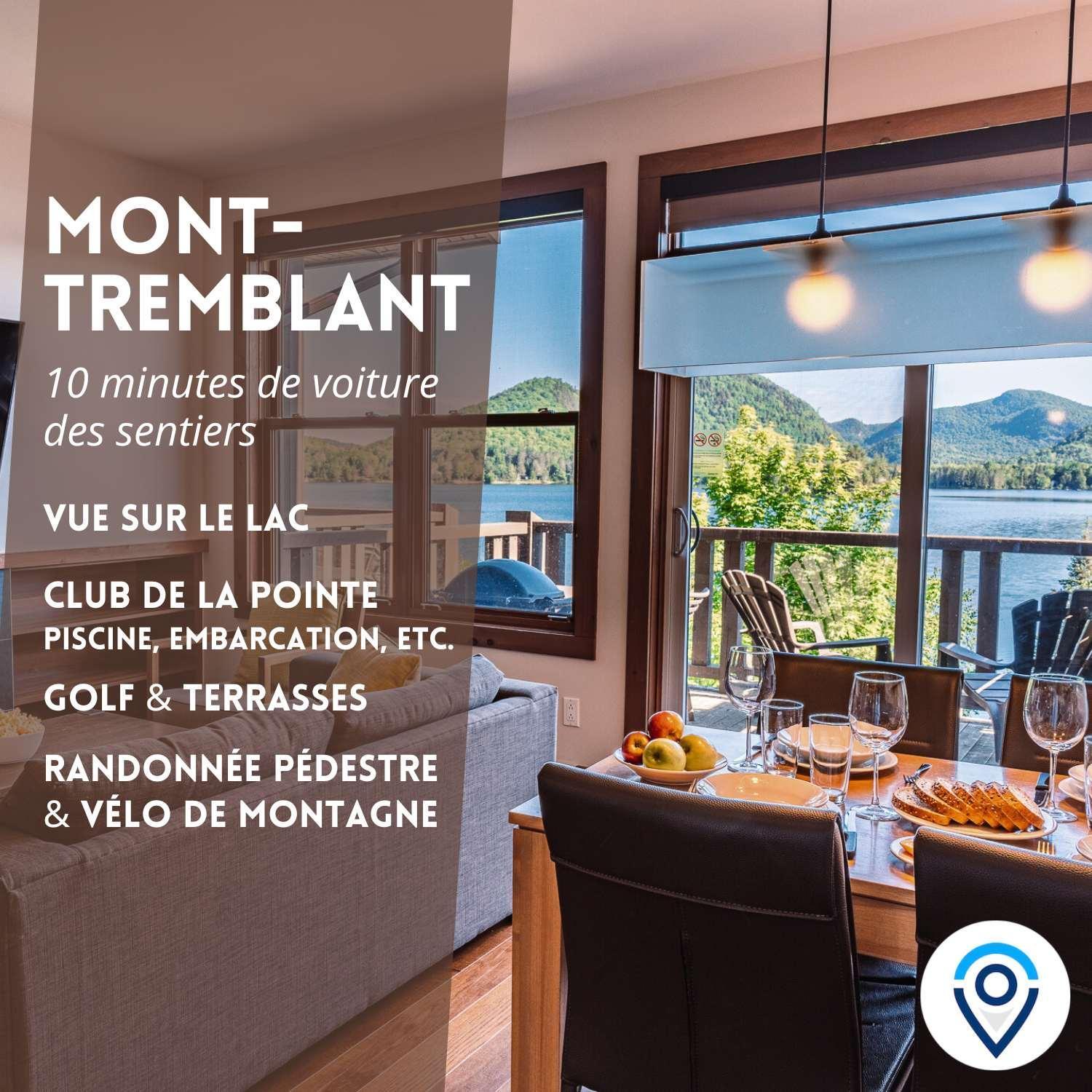 Lakefront Mountain View - Resort Loft Lac-Superieur Εξωτερικό φωτογραφία